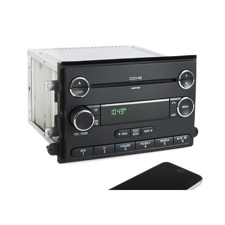 Restored 2006-09 Ford Fusion Mercury Milan AMFM 6 CD Radio w Bluetooth Mod 8E5T-18C815-AG (Refurbished)