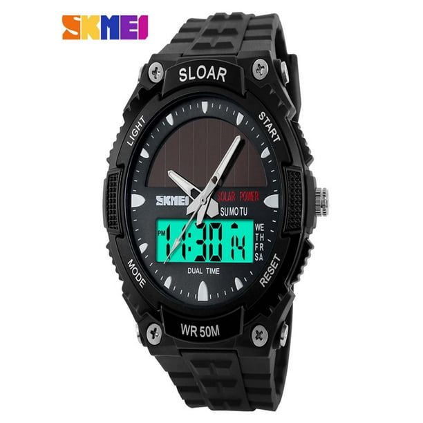 skmei solar watch instructions