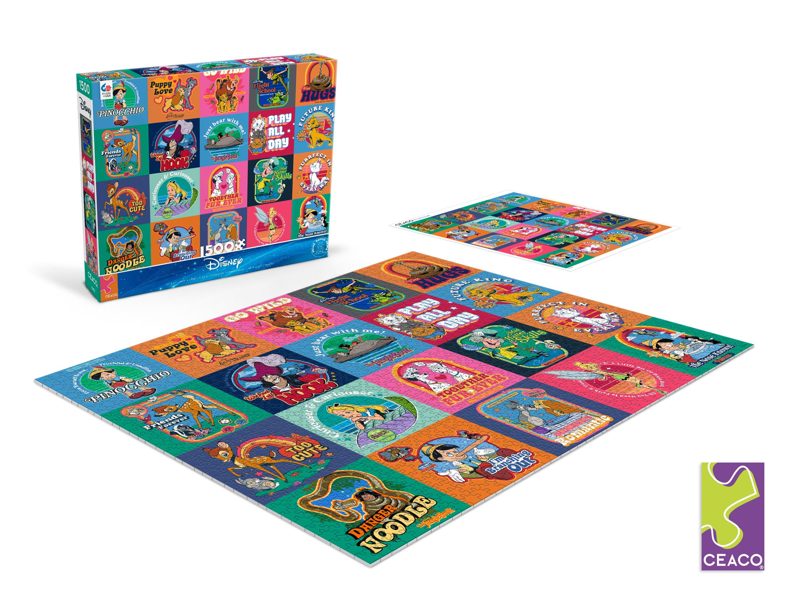 Ceaco Disney Storytime 1500 Piece Interlocking Jigsaw Puzzle