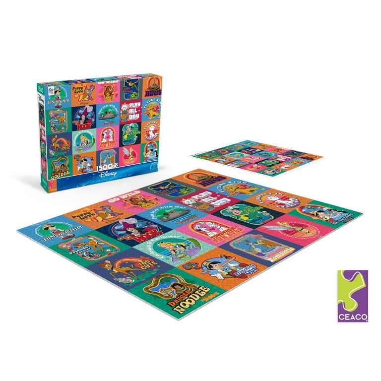 Ceaco Disney Storytime 1500 Piece Interlocking Jigsaw Puzzle