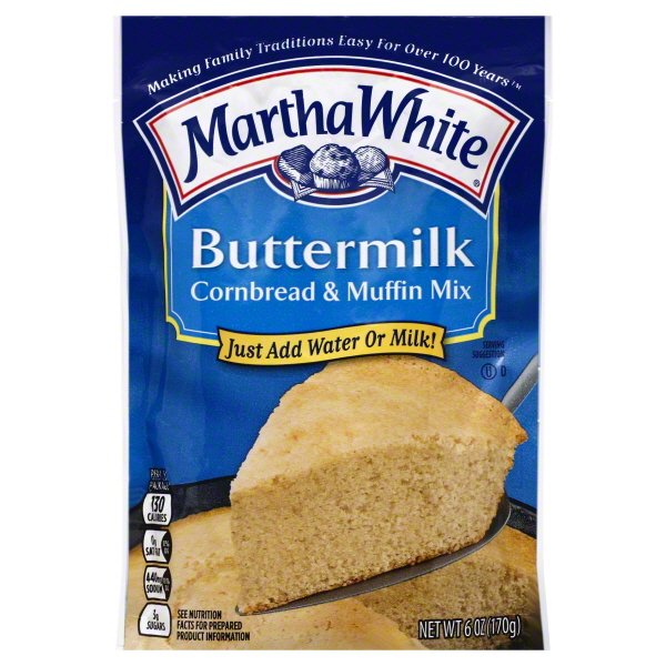 JM Smucker Martha White Cornbread & Muffin Mix, 6 oz