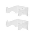 thumbnail image 3 of Paquete de 2 colgadores de pared para guitarra Foohvr acrílico transparente, 3 of 5
