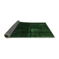 thumbnail image 2 of Ahgly Company Indoor Square Persian Emerald Green Bohemian Area Rugs, 4' Square, 2 of 4