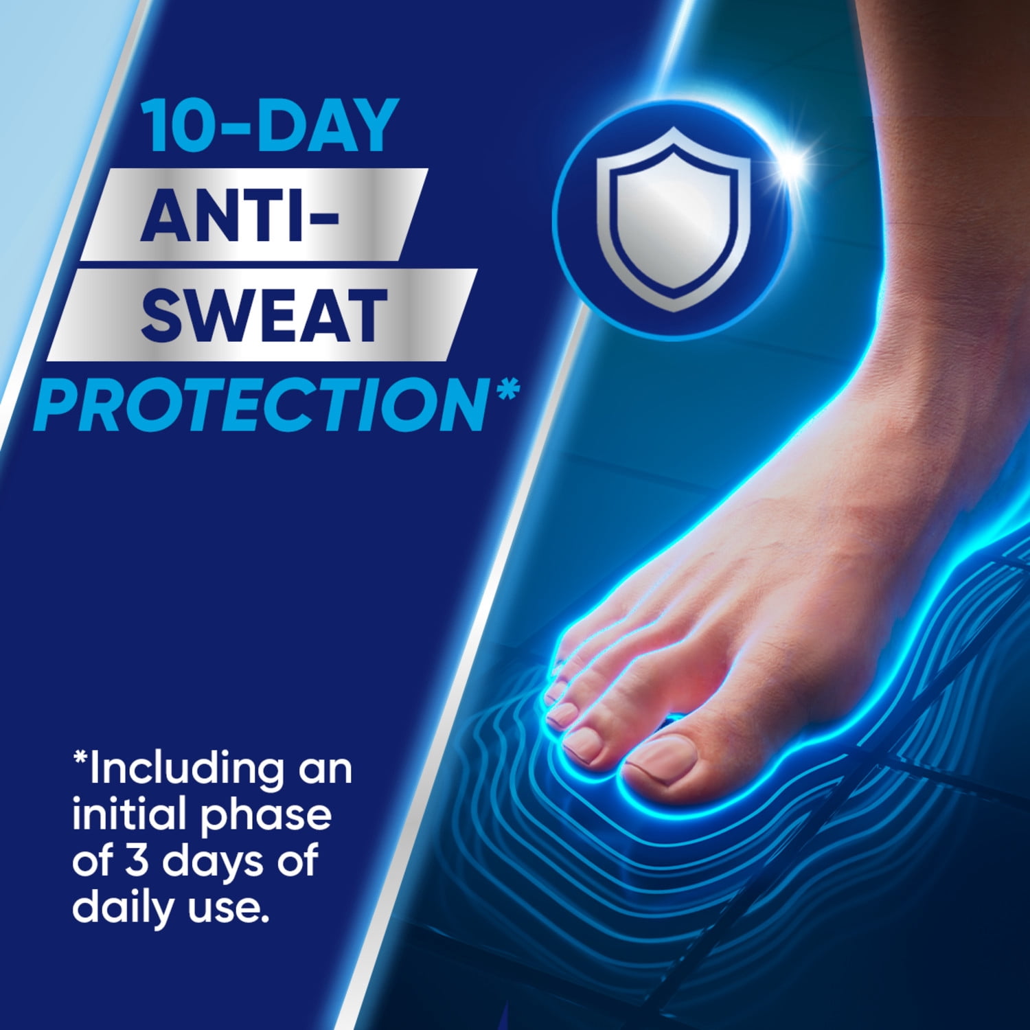 (2 pack) Lamisil Sweat Absorbing Foot Cream, 2.8 oz, Instantly Absorbs Sweat, Long-Lasting Protection