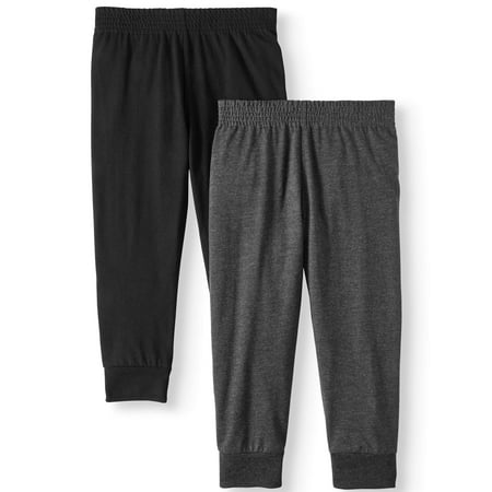 Classic Knit Sweatpants - Garanimals Essential Knit Joggers, 2pc Multi-Pack (Toddler Boys)