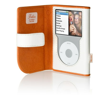Leather Folio Case for iPod Classic