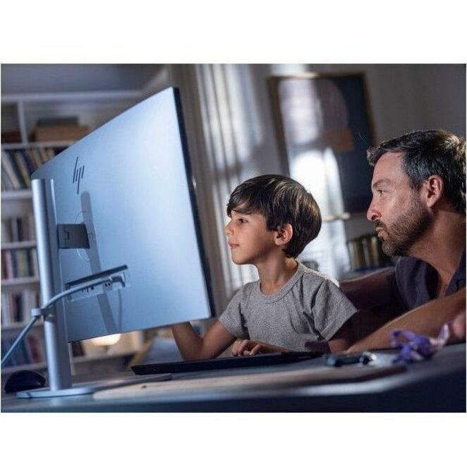 HP EliteStudio 8 AiO G1i All-in-One Computer - Intel Core Ultra 5 235 - vPro Technology - 32 GB - 512 GB SSD - 27" QHD Touchscreen - Desktop - Pike Silver - Intel Q870 Chip - 2560 x 1440 - Windows ...