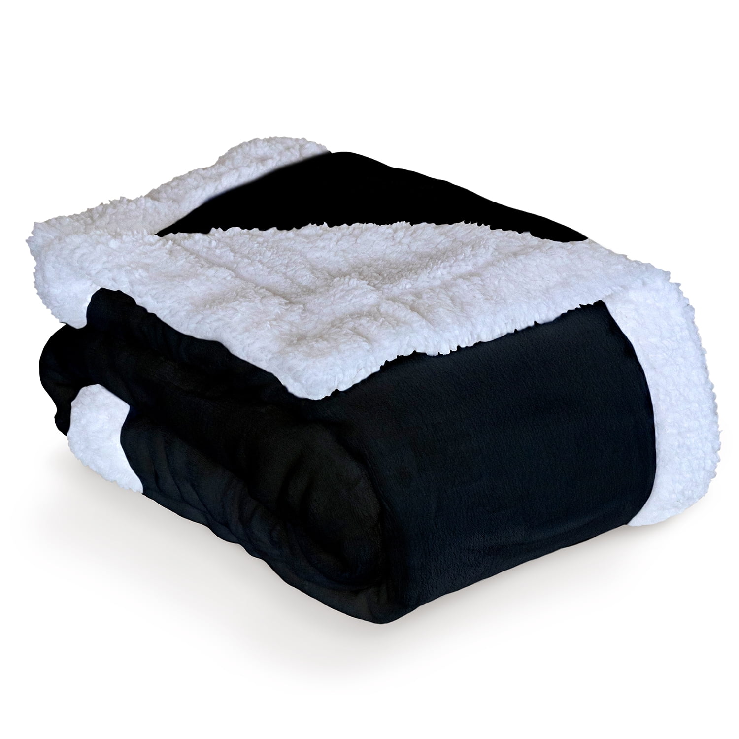 Everlasting Comfort Luxury Polyester Throw Blanket - Soft, 65”x50” (Meteorite)