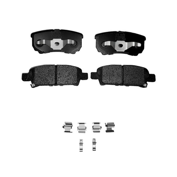 Rear Ceramic Brake Pad Kit For 2004-2006 2008-2011 Mitsubishi Lancer