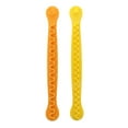 thumbnail image 2 of Oleegame 2PC Potato Fry Cutter Creative Type Bento 2 Frangipanis Flower Pieces Tools Lace Eggs Shaper Cut Cutting Vegetable Yellow, 2 of 9