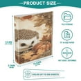 thumbnail image 5 of Ring Binders Cute Little Hedgehog Presentation1.5-inch, Slant Ring One-Touch, 5 of 9