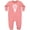 Mauve, variant on Inktastic Lacrosse Sports Team Coach Player Baby Fleece Romper