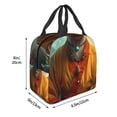 thumbnail image 3 of Honeii Moonlit Hairless Cat Monk Print Lunch Bag Women, Lunch Box Lunch Bag for Women Adult Men, Small Leakproof Cute Lunch Tote Large Capacity Reusable, 3 of 8