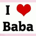 thumbnail image 2 of CafePress - I Love Baba Infant Bodysuit - Baby Light Bodysuit, Size Newborn - 24 Months, 2 of 4