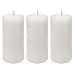 thumbnail image 3 of DDI 1756867 Bougie Pilier Ronde Non Parfumée de 3 Pouces x 6 Pouces - Blanc Caisse de 24, 3 of 3