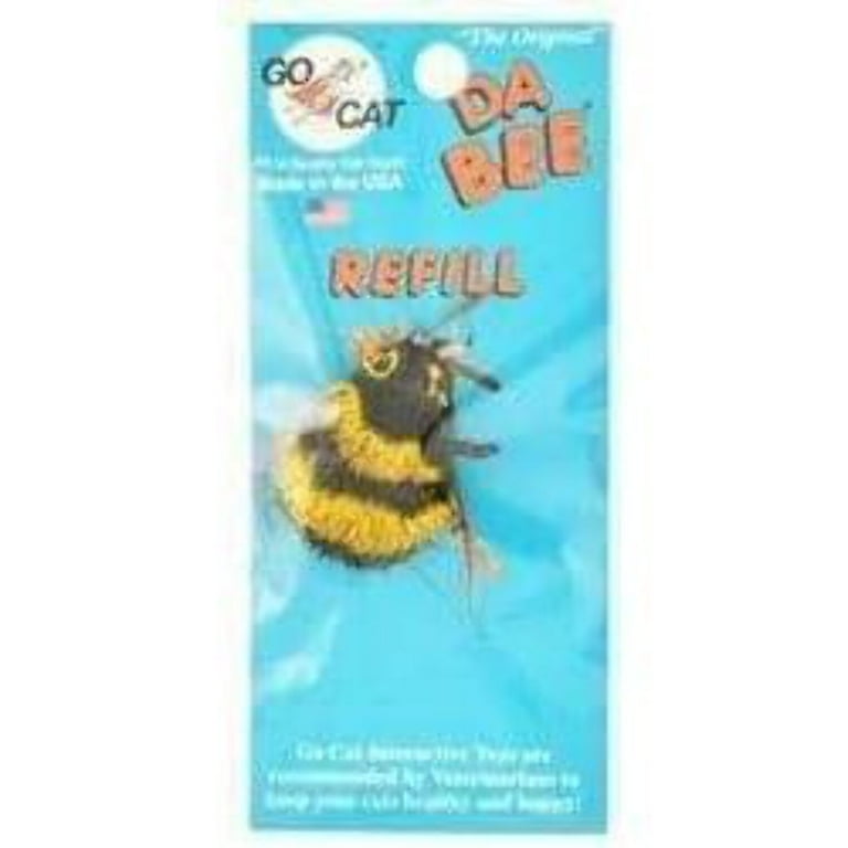 Go Cat Da Bee Refill Lure Attachment Cat Toy for Teaser Wand