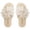 Beige, variant on DSJLMQ Women's Summer Breathable Mesh Slippers Soft Sole Toe Shoes Comfort Comfortable Sandals Unisex Slip on Sandals Easy Walking Casual Sandalias