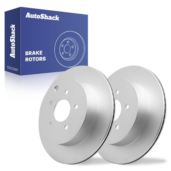 AutoShack Rear Vented Coated Brake Rotors 2-PC Set Replacement for 2003-2024 Nissan Murano 2013-2021 Nissan Pathfinder 2014-2021 INFINITI QX60 2014-2023 INFINITI Q50 ArmorStop 12.12" (307.8 mm)