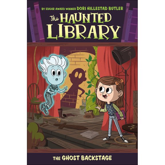 Pre-Owned Haunted Library Ghost Backstage, Book 03, (Hardcover)