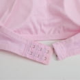 thumbnail image 3 of YWDJ Lounge Bras for Women Comfort Bras No Wires Sleep Bras Adjustable Straps Half Cup Push up Wrap Comfy Bras Padded Comfortable Bras Lounge Bras Pink, 3 of 6