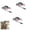 b, variant on Bisitoy 3Pcs Paddle Tail Swimbaits Fishing Lures, Pre-Rigged Soft Bait with Spinner Blades & 3D Eyes, Weedless Hidden Hook for Bass Trout, Freshwater Saltwater Gear (e)