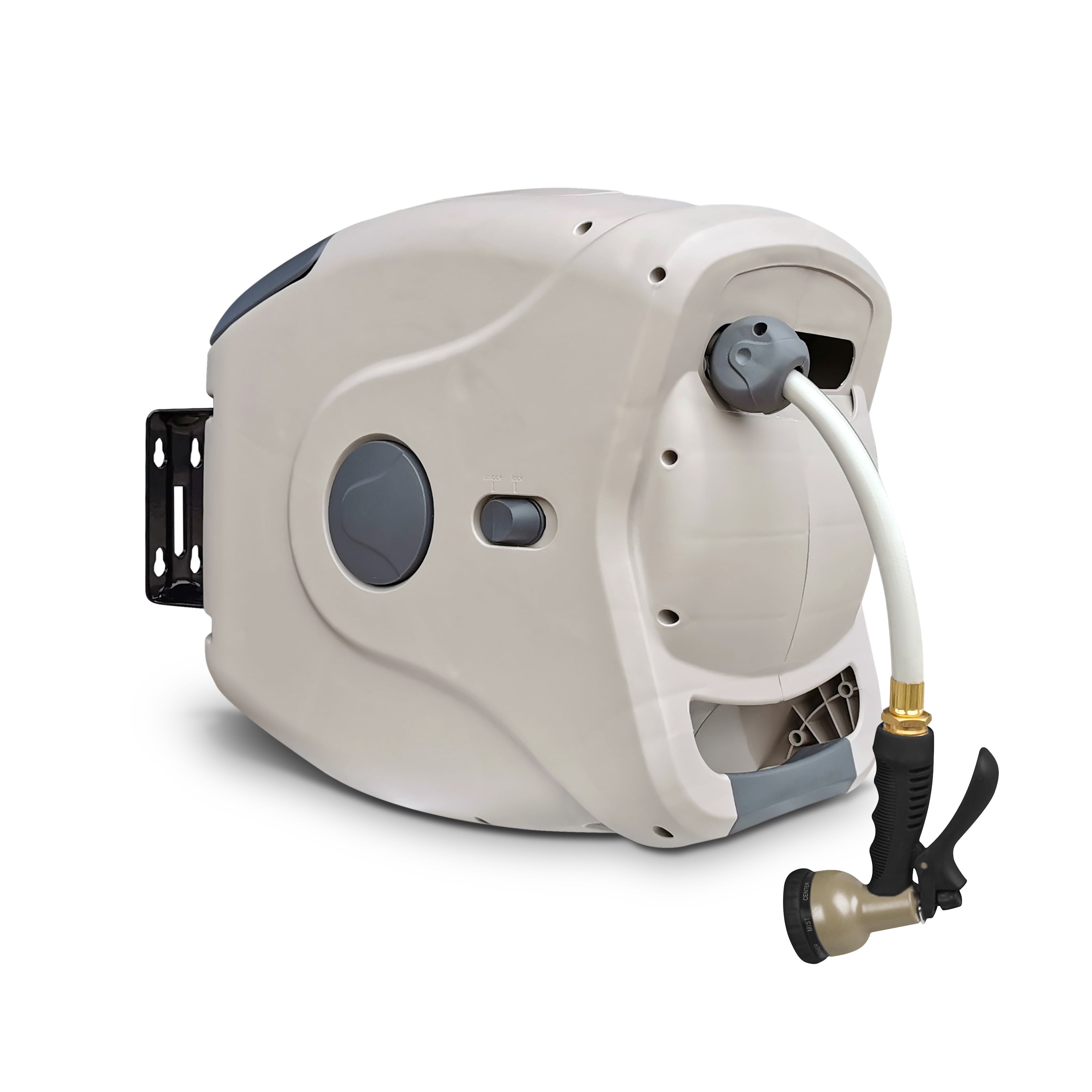 50ft 5/8" Sunneday Retractable Garden Hose Reel