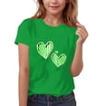 thumbnail image 1 of T-shirt à Manches Courtes pour Garçons, Imprimé de la Saint-Patrick, Col Rond, T-Shirt Graphique Décontracté, 1 Pce, 1 of 6