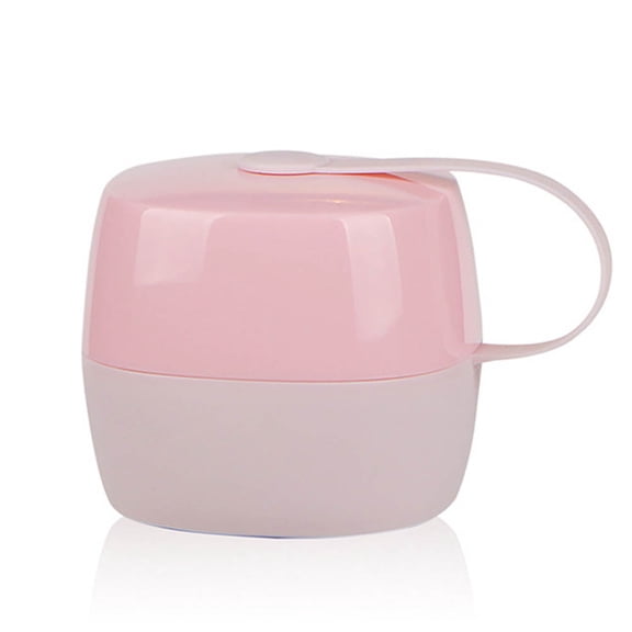 WEAVILUX Set of 2 Baby Pacifier Holder Cases for Home Use, Made with Food Grade PP Material, and Storage