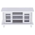 thumbnail image 1 of ZLight Mini Meuble TV 1/12 Décoration Intérieure Modèles de Table Miniatures pour Micro Paysage Décoration Modèle de Mobilier pour DIY Blanc 1Ensemble, 1 of 6
