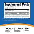 thumbnail image 2 of Suplemento Nutricost de vitamina K2 (MK7) 100 mcg más vitamina D3 5000 UI, 2 of 5
