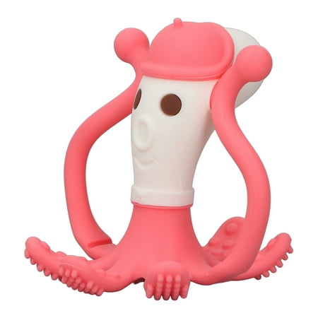 

Silicone Octopus Heat Resisting Baby Soothing Safe Easy To Grip For Baby