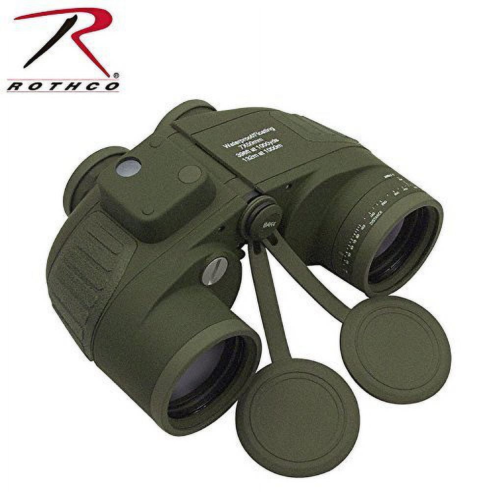 Rothco 946 7 x 50 mm Military Type Binocular, Olive Drab
