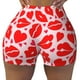 thumbnail image 2 of Fotbe Lips Kiss Shorts Sin Costuras – Shorts Deportivos de Cintura Alta para Mujer, Elásticos para Gimnasio, Yoga, Running o Ciclismo-XX-Large, 2 of 8