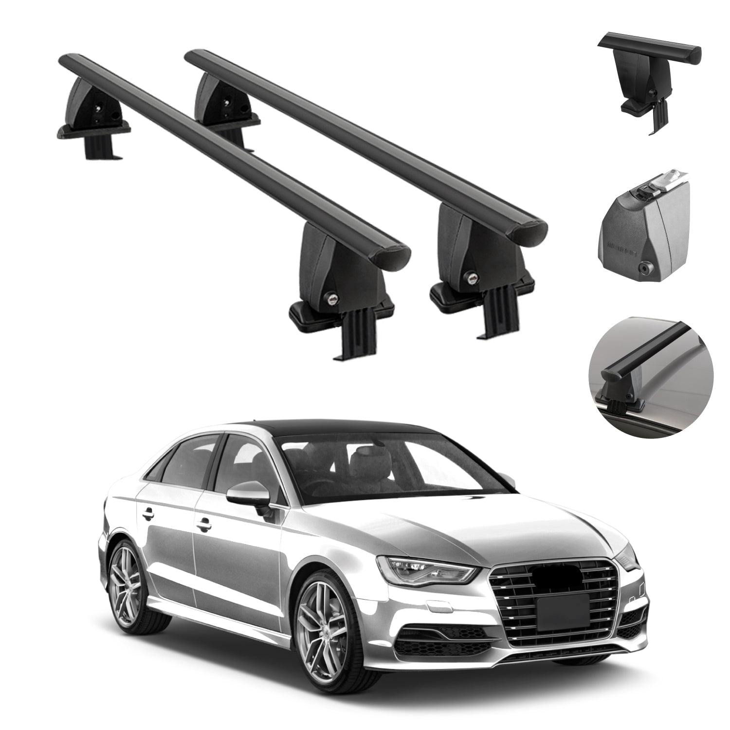 Bare Transversale K39 King Pentru Audi A3 8PA Sportback 2004-2012 Bfxb - View #9