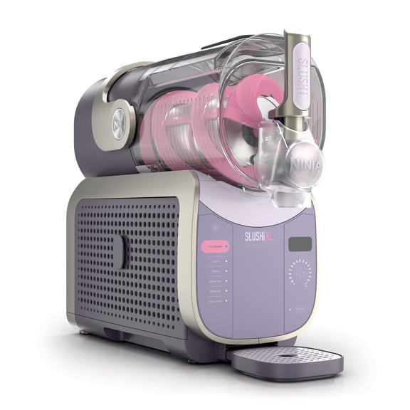 Ninja SLUSHi XL 128-Oz Frozen Drink Machine, SlushAssist Technology, 6 Presets, Dishwasher Safe, Party-Sized, Slushy Maker, FS601 Pink Violet