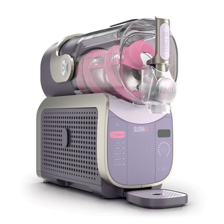 Ninja SLUSHi XL 128-Oz Frozen Drink Machine, SlushAssist Technology, 6 Presets, Dishwasher Safe, Party-Sized, Slushy Maker, FS601 Pink Violet