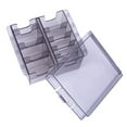 thumbnail image 4 of Caja de almacenamiento de Podadoras de Cabello Yinane Estuche de almacenamiento de peine guía de 8 rejillas, 4 of 8