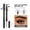 #03 Soft black, variant on Eyebrow Pencils for Women, Eyebrow Gel, 2-in-1 Waterproof Eyebrow Pencil Brow Gel, Defines Sets, Create Natural Hair-Like Brows