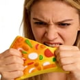 thumbnail image 7 of Scented Pizza Slice Sensory Toy, Milk Scent Stress Relief Toy, Aromatherapy Squeeze Toy for Adults, Soft for Desk Office & Home Anxiety Relief, Portable Calming Companion, 4.33in, Yellow, 7 of 7