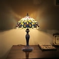 thumbnail image 5 of Chloe Lighting Victorian 1-Light Glass Resin Serenity Table Lamp in Dark Bronze, 5 of 5