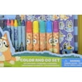 thumbnail image 3 of Bluey Color and Go Set, 5 Markers, 5 Crayons, 60-Page Sketchbook, 2 Sticker Sheets, 3 of 4