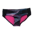 thumbnail image 5 of Nike Women's Line-Printed Hipster Bikini Bottoms Swimsuit Black Small, $40 NWT, 5 of 6