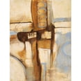 thumbnail image 2 of Villarreal Villarreal, Gabriela 12x14 Black Ornate Wood Framed with Double Matting Museum Art Print Titled - Mid Century 1, 2 of 4