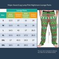 thumbnail image 4 of A Christmas Story Major Award Leg Lamp Pink Nightmare Green Lounge Pants, 4 of 4