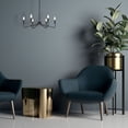 thumbnail image 6 of CLN-266C-MB Dainolite Clayton - 6 Light Chandelier In Contemporary Style-6 Inches Tall and 26 Inches Wide-Matte Black Finish    -Traditional, 6 of 12