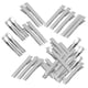 thumbnail image 1 of Pinzas de Cabello Salvador de Metal de Punta Plana Surtido 0 mm, 1 of 8