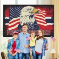thumbnail image 3 of Anckoeil Independence Day Decorations Congratulations Independence Day Holiday Party Decorations Hanging Flags Decorations Photo Backdrops, 3 of 8
