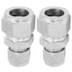 thumbnail image 2 of Adaptador de tubo de compresión Bling Bling 2 piezas Acero inoxidable 304, 2 of 12