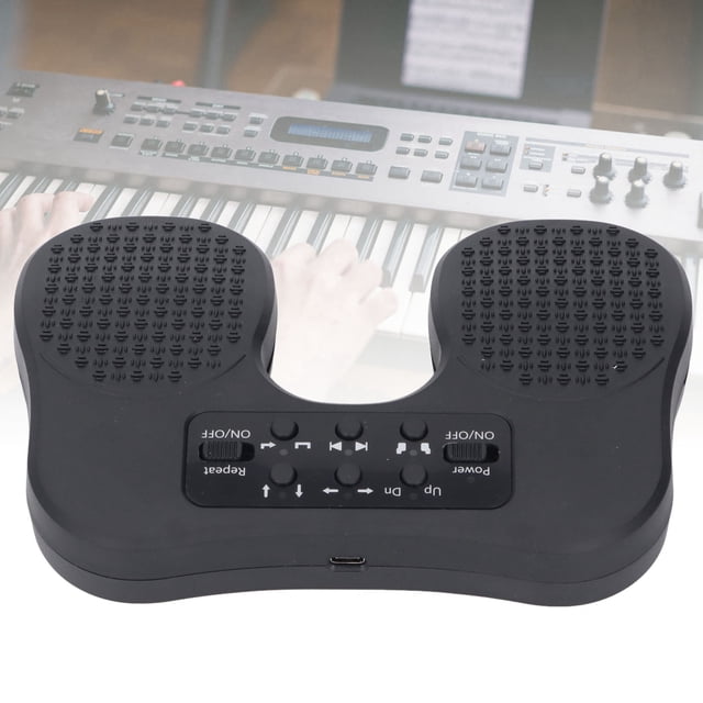 BT Music Page Turner, Función Personalizada Menos Interferencias 5V 1A 500mAh Batería Page Turner Interruptor De Pie Para Tabletas Y Teléfonos