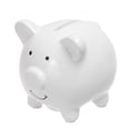 thumbnail image 1 of MasteelfCA Ceramic Piggy Bank Coin Bank Personalized Money Saving Bank Delicate Nursery Decor, 1 of 7